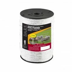 Cheap 😍 Dare Heavy Duty Polywire. Comb. Of PE & 6 strands of Stainless Steel., 3177 🤩