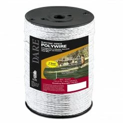New 🔔 Dare Premium Electric Fence Polywire, 1.312 FT, 2347 🎁