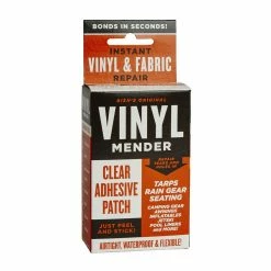 Promo ✨ Bish's Vinyl Mender - Clear Adhesive Patch - 40 Square Inches Of Patch, BRT-1 😍