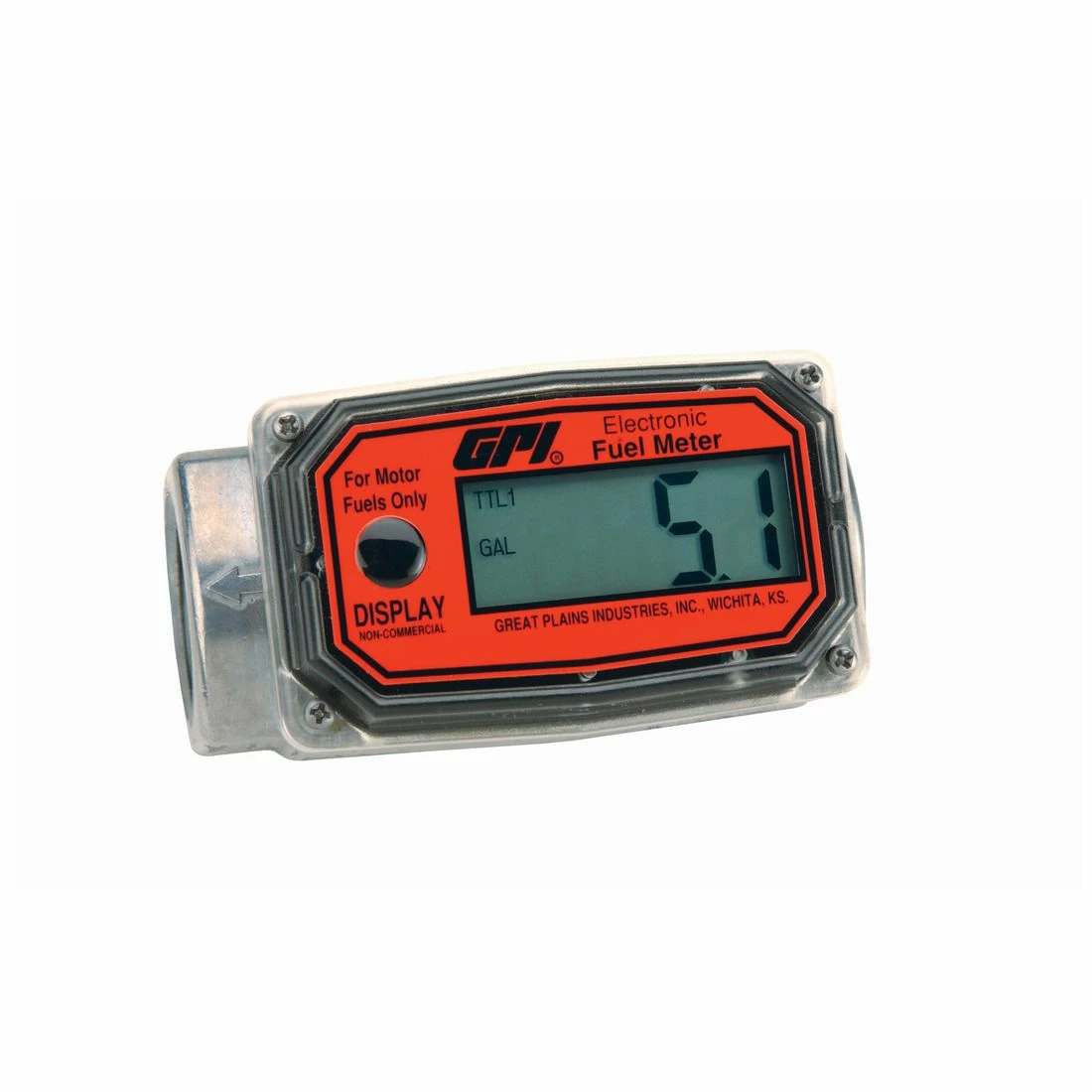 Wholesale 🎁 GPI Aluminum Turbine Fuel Flowmeter with Digital LCD Display, 113255-1 😍 1 Wholesale 🎁 GPI Aluminum Turbine Fuel Flowmeter with Digital LCD Display, 113255-1 😍