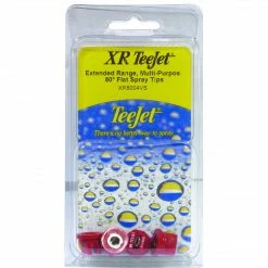 Buy 🥰 Teejet Extended Range, Multi-Purpose 80 Degree Flat Spray Tips, XR8004VS, 4-Pack, 7771143 🛒
