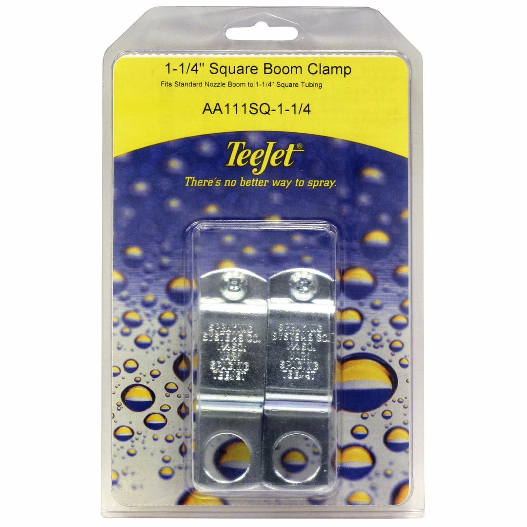 Hot Sale ⭐ Teejet Square Boom Clamp, 2-Pack, 7771185, 1-1/4 IN 🔔 1 Hot Sale ⭐ Teejet Square Boom Clamp, 2-Pack, 7771185, 1-1/4 IN 🔔