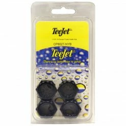 Best Sale 😉 Teejet 11/16 IN -16 Female Thread Nozzle Cap, CP8027-NYB, 4-Pack, 7771524 🔥