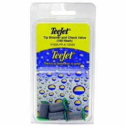 Best Pirce ⌛ Teejet Tip Strainer and Check Valve, 4193A-PP-5-100SS, 4-Pack, 7771536 😀