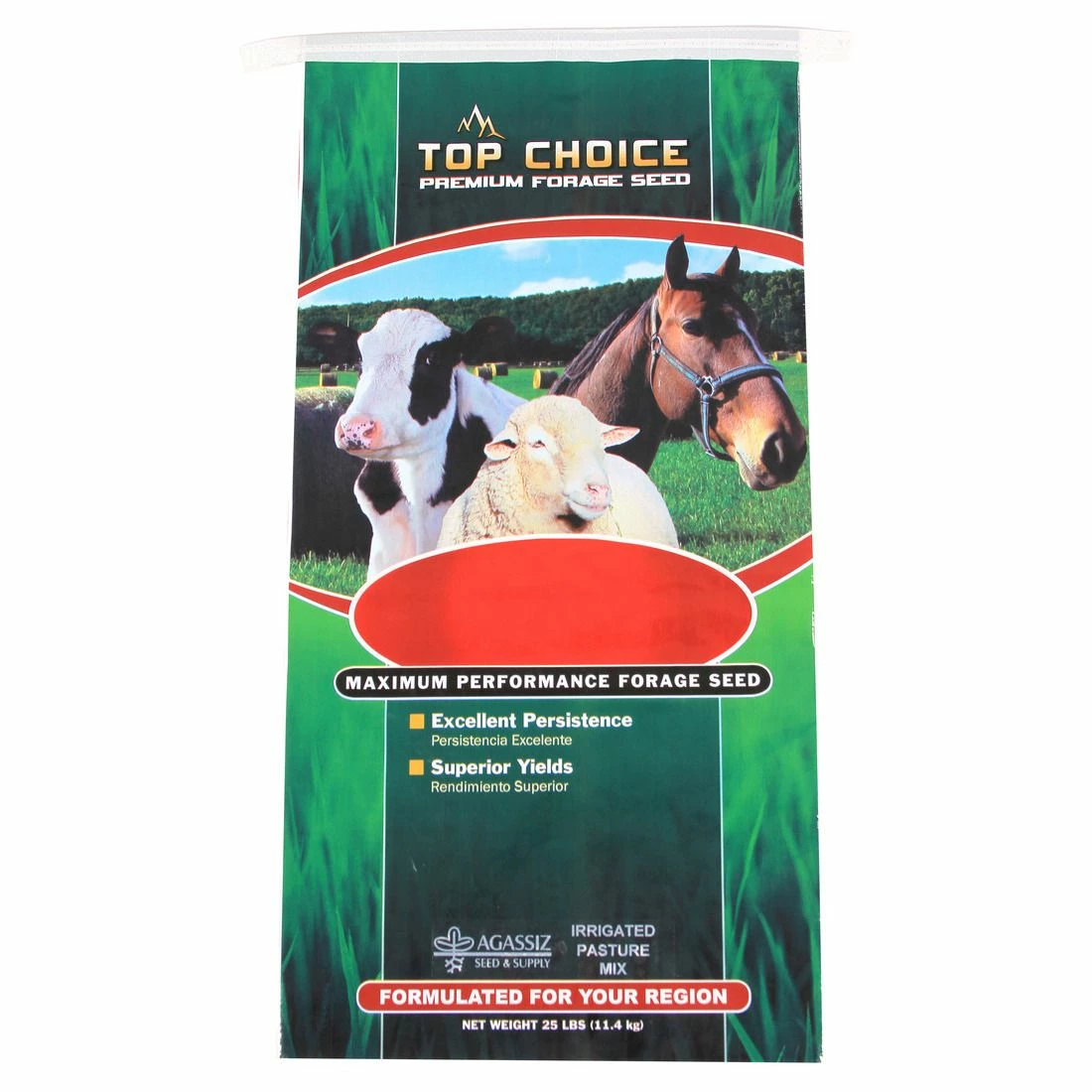 Promo 🔔 Top Choice Irrigated Pasture Mix, 4100030, 25 lB 👍 1 Promo 🔔 Top Choice Irrigated Pasture Mix, 4100030, 25 lB 👍
