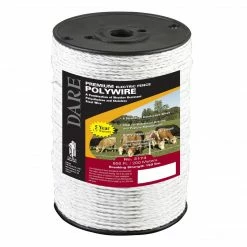 Promo 😍 Dare Premium Electric Fence Polywire, 656 FT, 3174 🧨