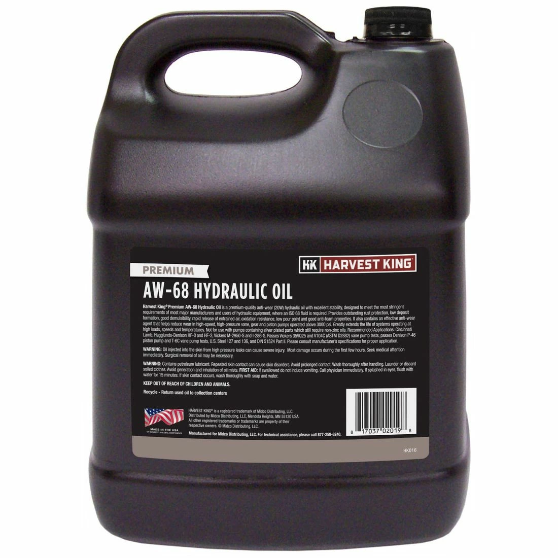 Cheap โจ Harvest King Premium Hydraulic Oil, AW-68, HK016, 2 Gallon ๐ฅ 2 Cheap โจ Harvest King Premium Hydraulic Oil, AW-68, HK016, 2 Gallon ๐ฅ - Image 2