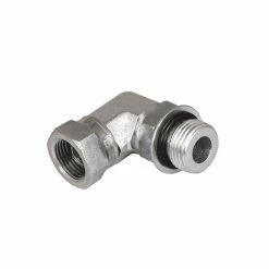 Hot Sale 😍 Apache Style 6901 Male Oring Boss Female Pipe Thread 90 Deg Swivel Hydraulic Adapter, 5/8 IN x 1/2 IN, 39006127 👏