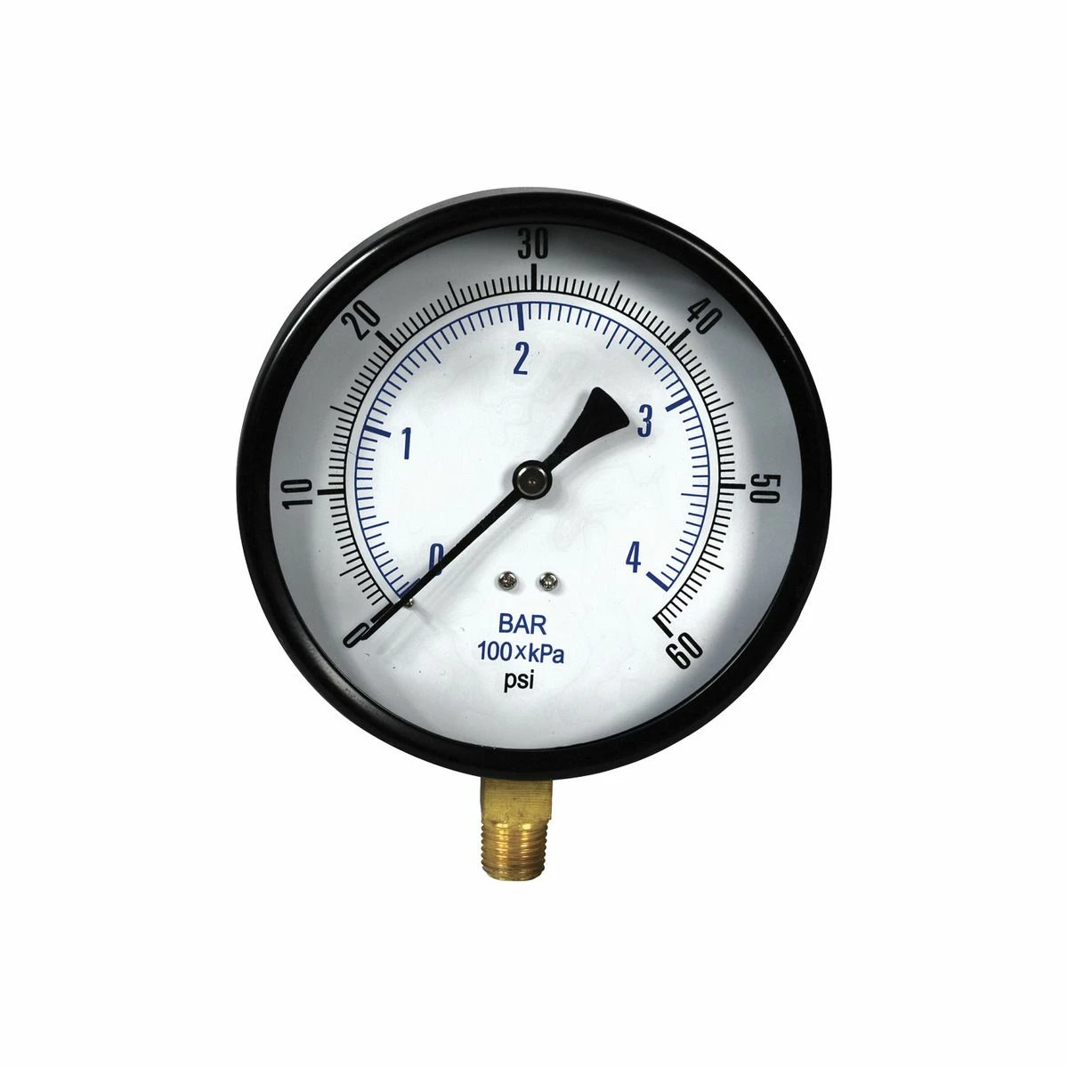 Buy โค๏ธ Apache 60 PSI Dry Pressure Gauge with 1/4 IN Male Pipe Thread Lower Mount, 4-1/2 IN, 99019273 ๐คฉ 1 Buy โค๏ธ Apache 60 PSI Dry Pressure Gauge with 1/4 IN Male Pipe Thread Lower Mount, 4-1/2 IN, 99019273 ๐คฉ