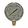 Discount 🥰 Apache 100 PSI Glycerine Filled Pressure Gauge with 1/4 IN Male Pipe Thread Lower Mount, 2-1/2 IN, 99019282 ✔️