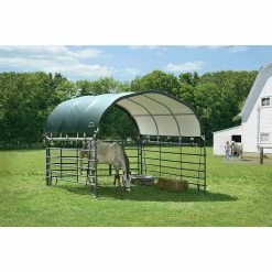 Coupon ⌛ Shelterlogic Powder 🧥 Coated Corral Shelter ✔️ -Farm & Ranch Equipment Shop sftp a s assets20210409000000038