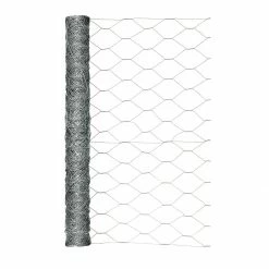 Budget 💯 Garden Craft Poultry Netting with 2 IN Mesh, Gray, 24 IN x 25 FT, 182425 ⌛