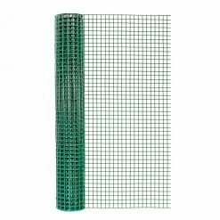 New 👏 Garden Craft Vinyl Hardware Cloth with 1/2 IN Openings, Green, 24 IN x 5 FT, 272405 ✨