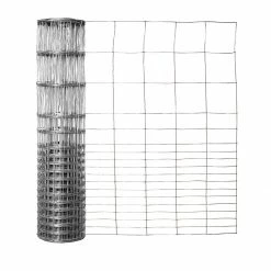 Outlet 🛒 Garden Craft Galvanized Rabbit Guard Fence, Gray, 28 IN x 50 FT, 342850 😀