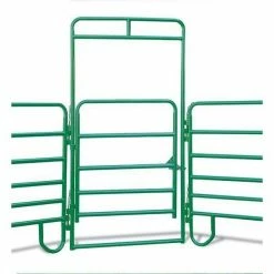 Outlet 🛒 Hutchison Western Corral Arched Entry Panel, 4 FT X 7 FT, Green, AE290-013-AF04G ⭐