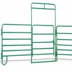 Discount 🔔 Hutchison Western Arched Entry Panel with Gate, 4 FT X 10 FT, Green, AE290-013-H10G 😀