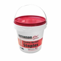 Deals 😉 Hutchison Western Double Barded Galvanized Fense Staples, 1-1/2 IN, NL170-019-1226, 8 LB 🤩
