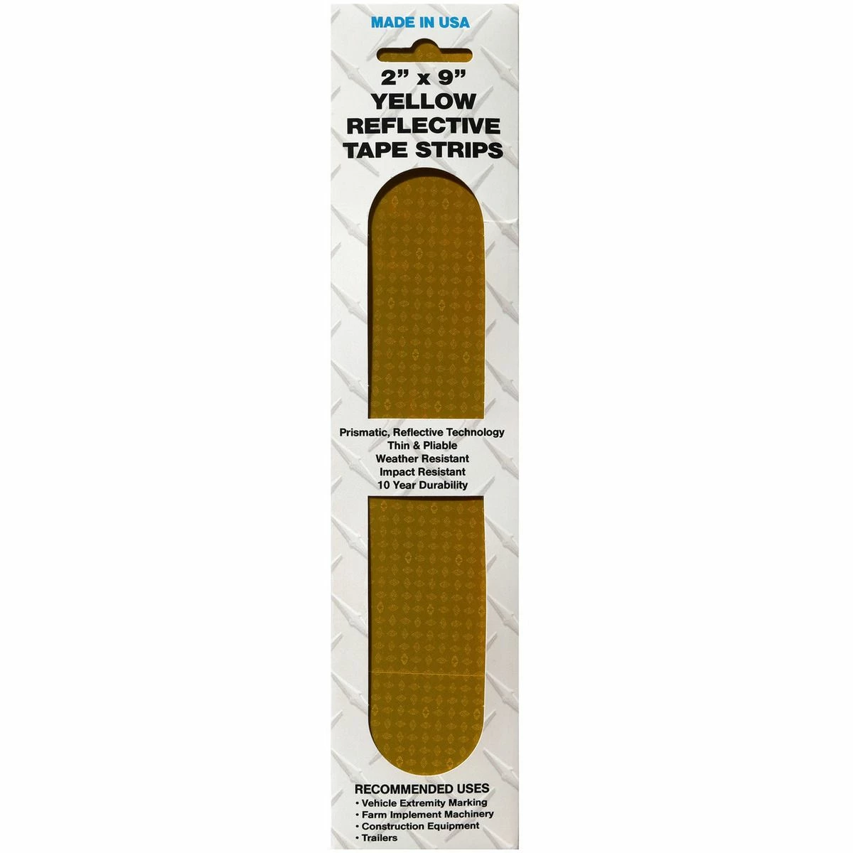 Top 10 🎁 SMV Industries Strip Reflective Tape, Yellow, 2 IN x 9 IN, 4-Pack, 2YS4PK ⭐ 1 Top 10 🎁 SMV Industries Strip Reflective Tape, Yellow, 2 IN x 9 IN, 4-Pack, 2YS4PK ⭐