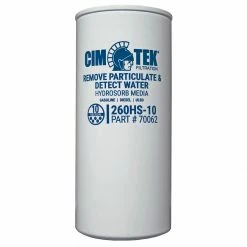 Cheapest ⭐ Cim-Tek Filtration 260 Hydrosorb Series Fuel Filter, 70062BAR ❤️
