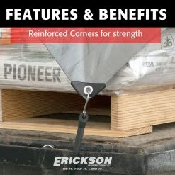 New ๐ฅฐ Erickson Heavy-Grade Poly Tarp, Silver, 57025, 16 FT x 20 FT ๐ 5 New ๐ฅฐ Erickson Heavy-Grade Poly Tarp, Silver, 57025, 16 FT x 20 FT ๐ -Farm & Ranch Equipment Shop sftp a s assets20211130000000041
