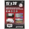 New 🤩 Erickson Economy Grade Poly Tarp, Clear / White, 57064, 15 FT x 20 FT 🌟