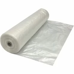 New 🧨 Husky Poly Sheeting, 8'4"x 100 FT 6 MIL, Clear, CF06083C 😍